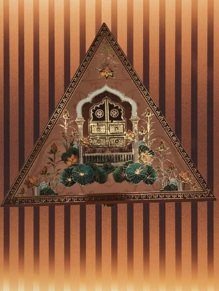 "Hariswad  Royal Triangle Dry Fruit Gift Box – 3 Jars Set "